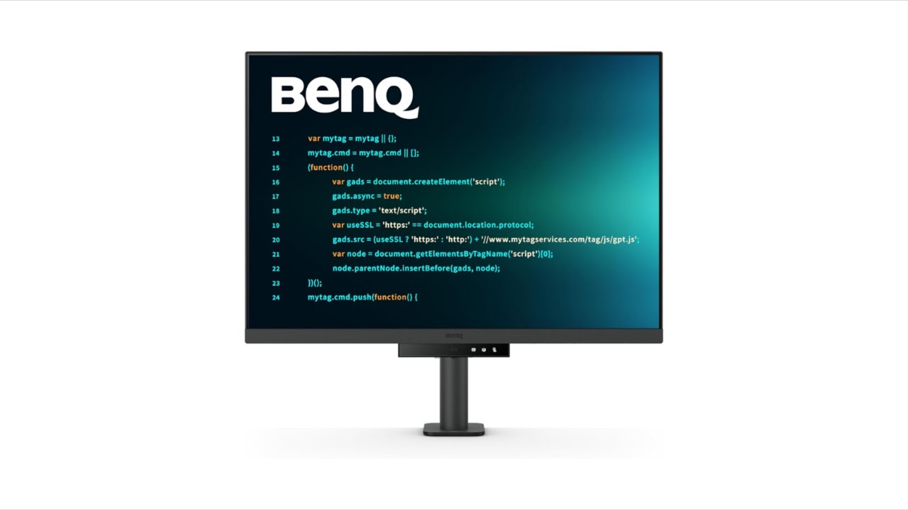 BenQ RD280UA Review 28 Inch 4K Programming Monitor 3:2 Aspect Ratio Ergo Arm