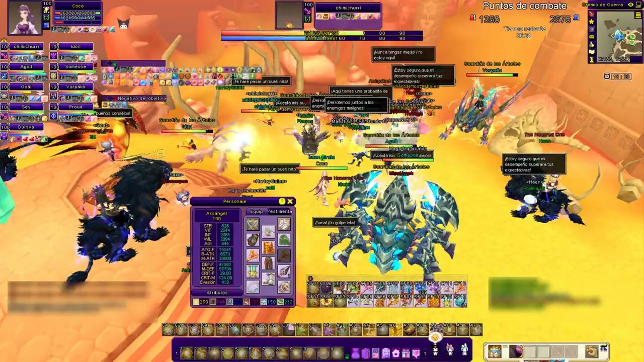 【Grand Fantasia Violet】GvG ~ Manhosas vs Rework // vs Ace