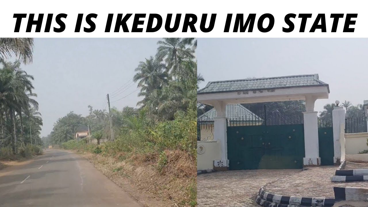 TOUR AROUND AMAIMO IKEDURU + MOST VILLAGE ROADS ARE BETTER THAN CITY ROADS + LIVING IN IMO STATE