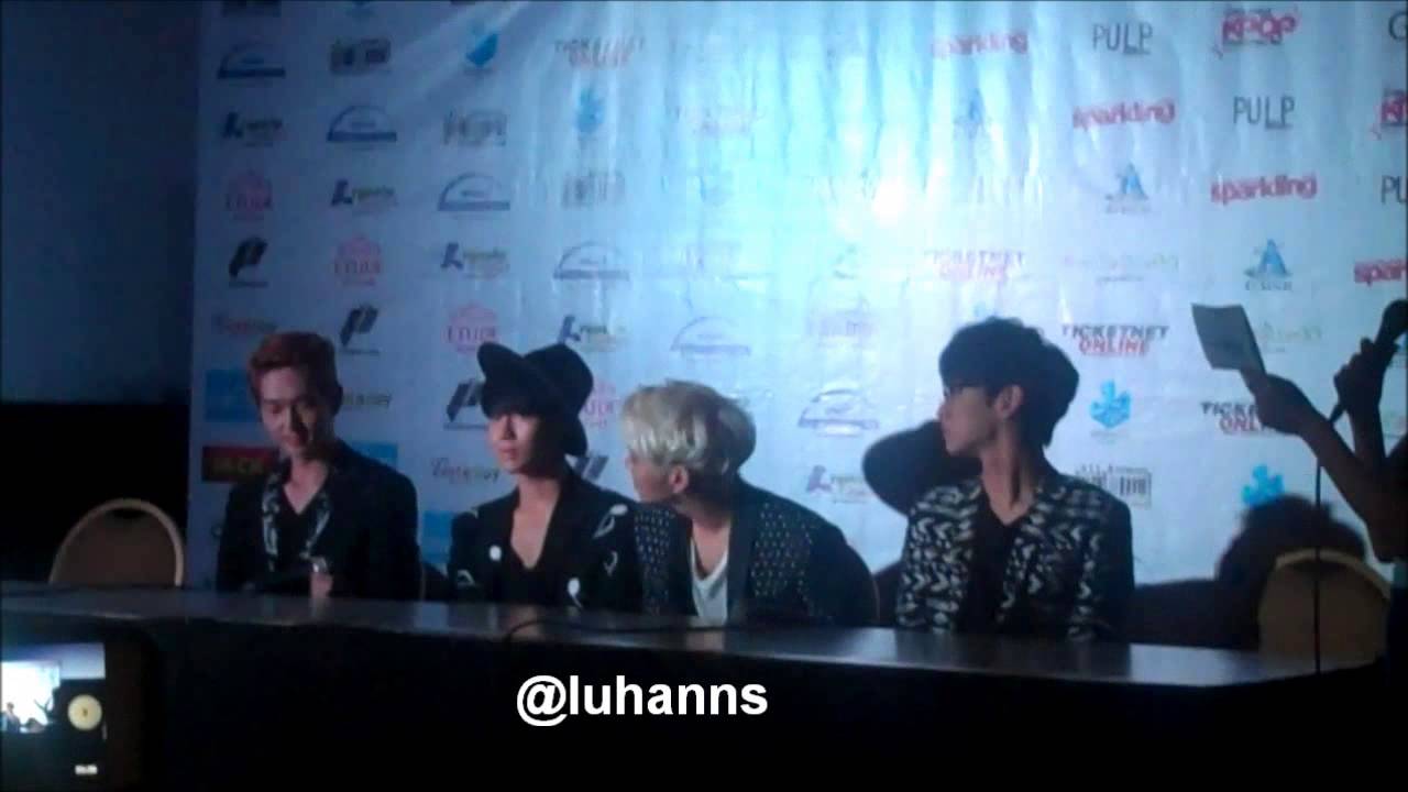 130907 [HD FULL] SHINEE Kpop Rep Manila Press Con