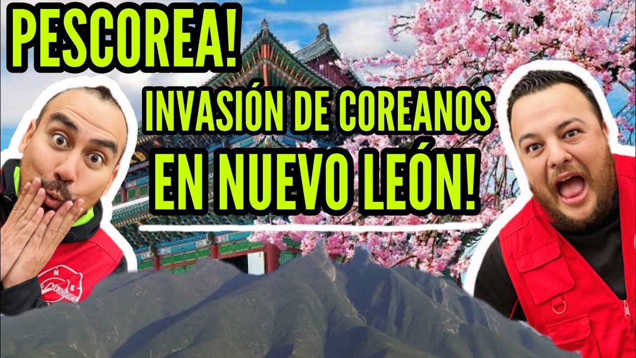 PESCOREA la Ciudad llena de COREANOS en Nuevo León Mex