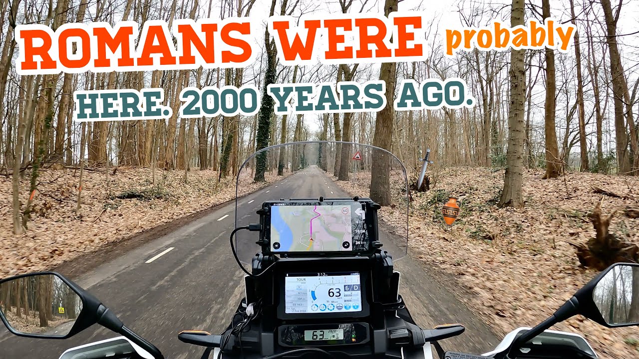Crossing Netherlands West to East OFF highway to find ROMAN settlements