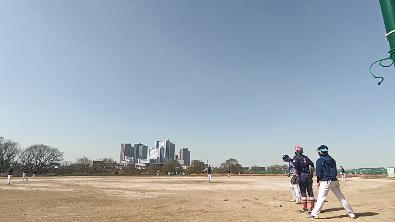 2026年2月28日ガス橋野球場⑮