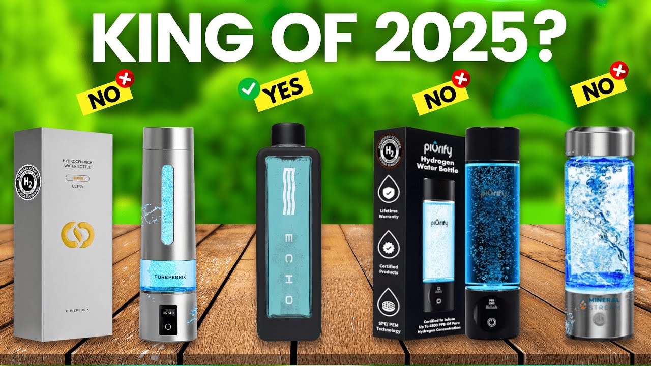 6 Best Hydrogen Water Bottles 2025