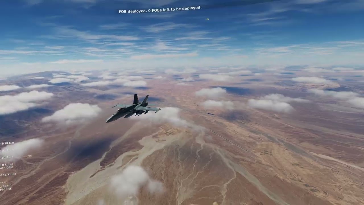 DCS F-18: Trying out Burning Skies MP