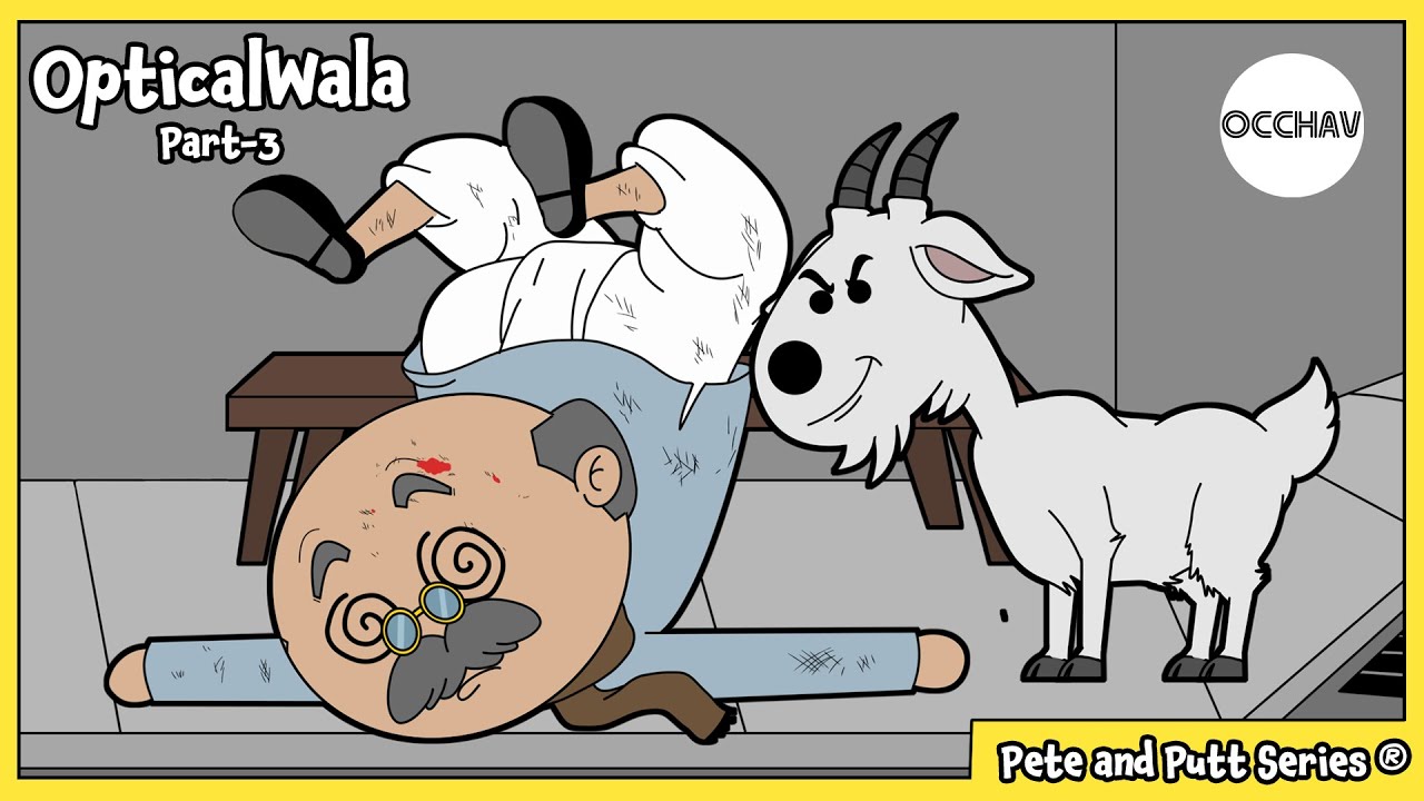 Opticalwala pt-3 | Pete and Putt Series&reg; | Cartoon | short horror stories | OCCHAV