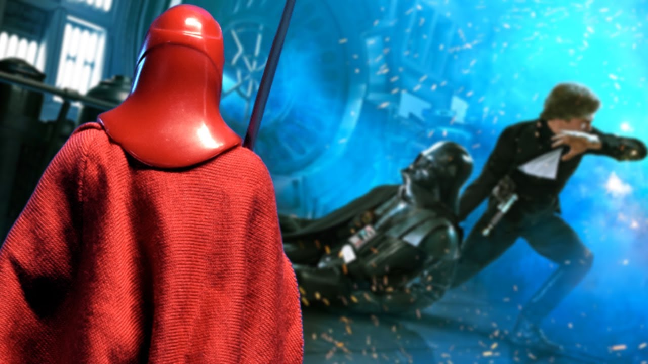 Das taten die Ehrengardisten, als Vader Palpatine tötete