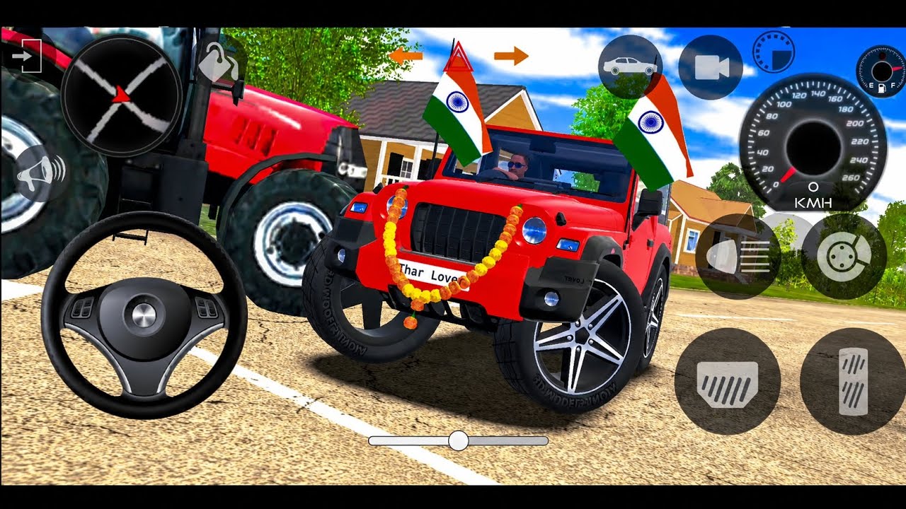 Modified Mahindra Thar Car Games: Indian Cars (Gadi Wala Game) - Car Game Android Gameplay 2026