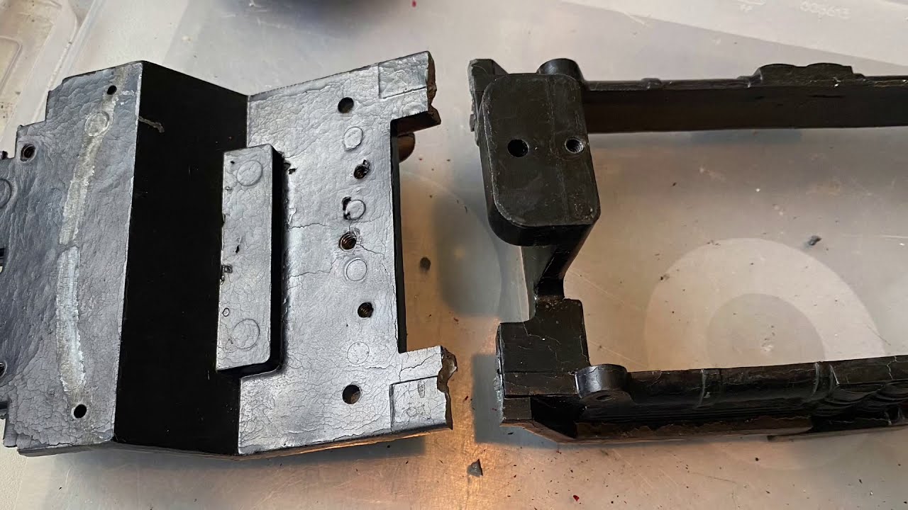 Lionel Repair: Standard Gauge Frame Repair: Part 1