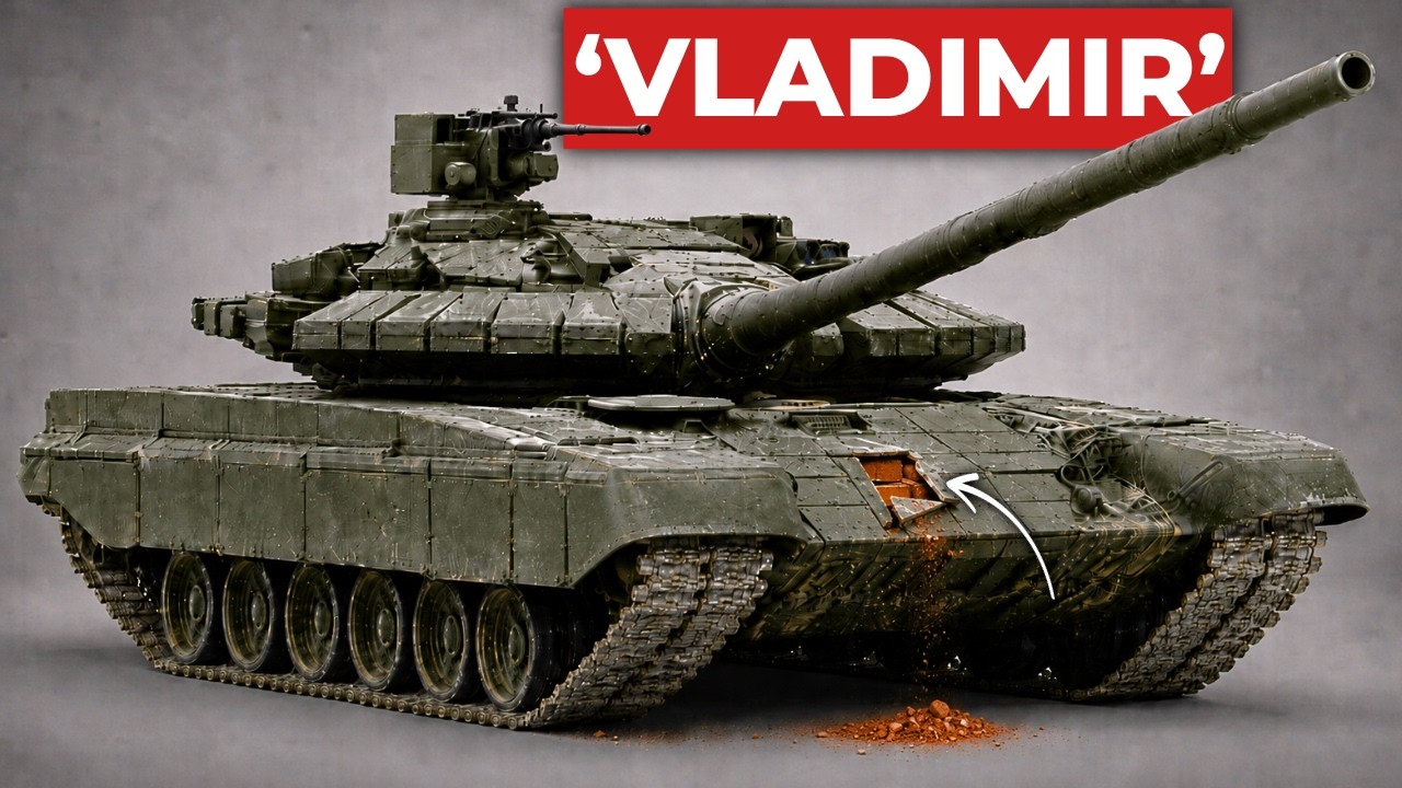 &laquo;Украденный&raquo; российский супертанк, который британцы разобрали на части и нашли кирпичи там, где д...
