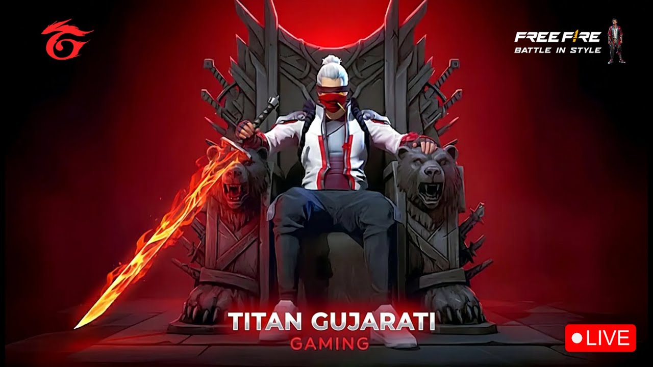 🔴 Road to BOOYAH! 🏆 Free Fire 1v4 Challenge LIVE | Gujarati Gaming Community!