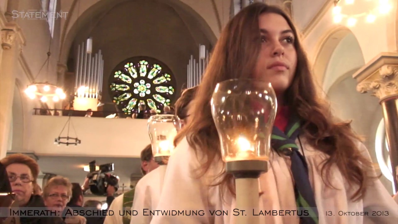 Abschied von St.  Lambertus Immerath