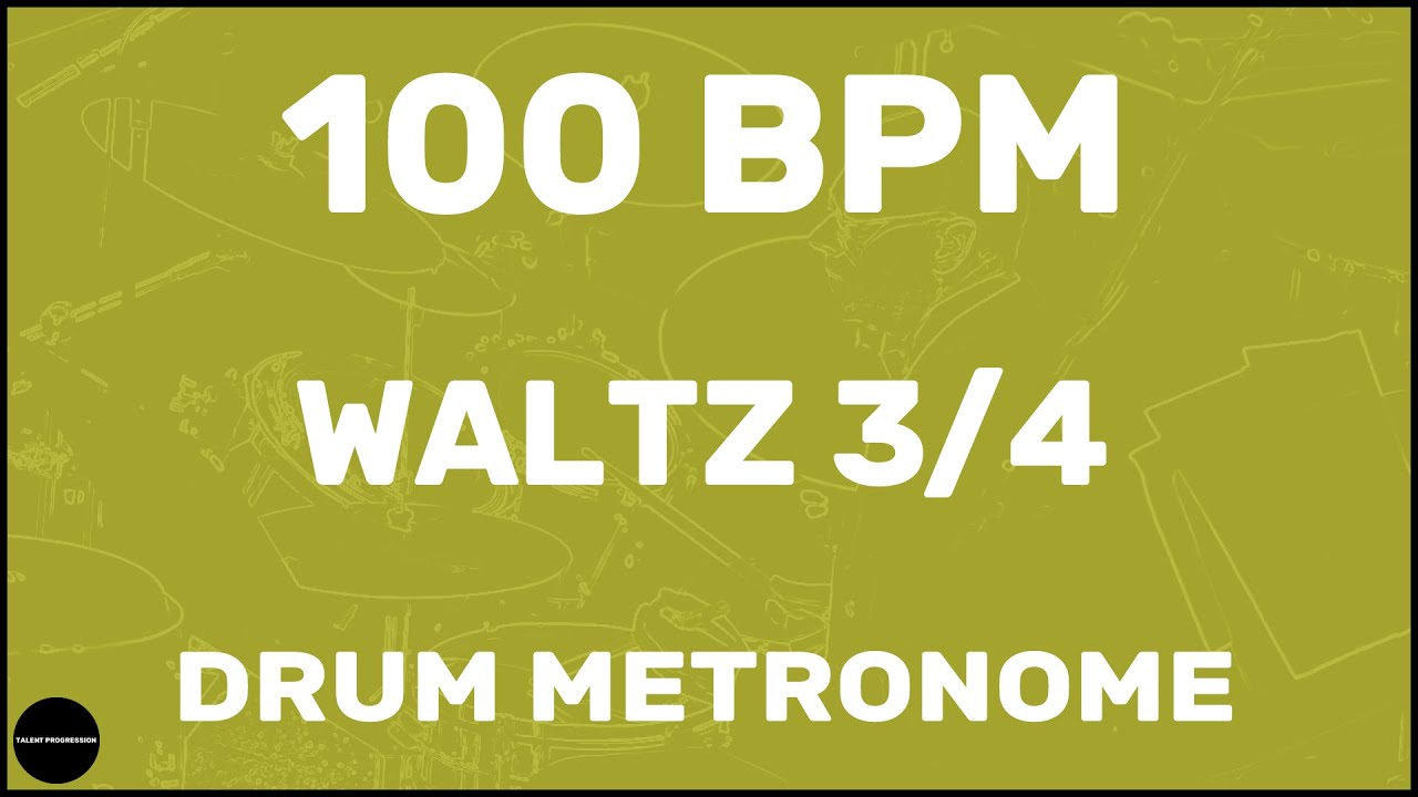 Waltz 3/4 | метроном | 100 BPM