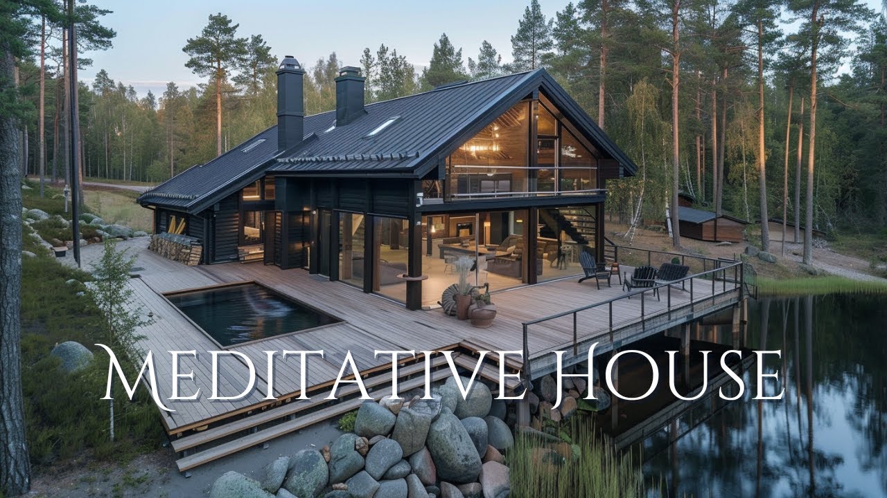 【meditation music】Meditative House: Tranquil Cabin Retreat〈