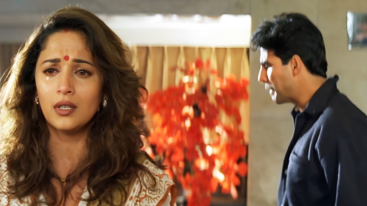 मेरे पति ने तुम्हारे बच्चे को अपना नाम दे कर मुझे नई ज़िन्दगी दी हैं - Madhuri Dixit Climax Scene