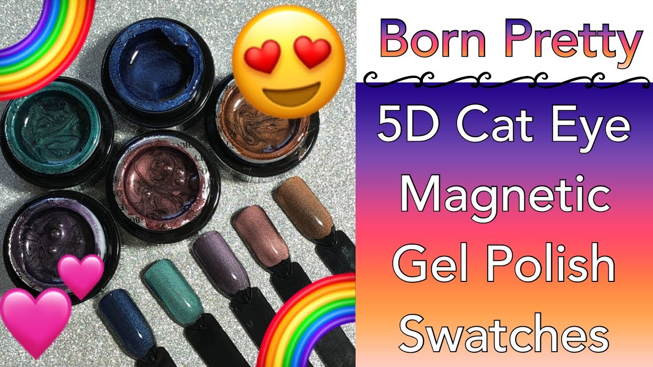 NEW 5D Cat Eye Magnetic Gel Polish Magic Starry Sky Series || Born Pretty || 20% Discount Code MMX20