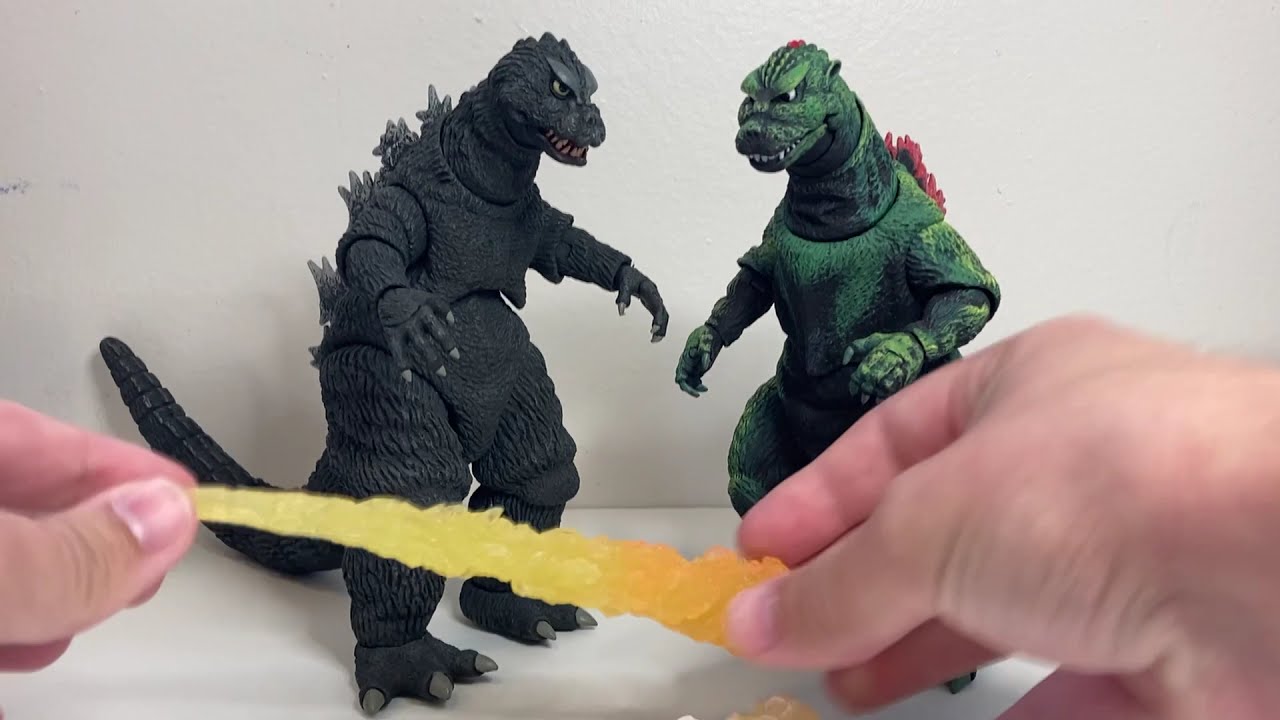 Neca 1964 and 1956 GODZILLA Review