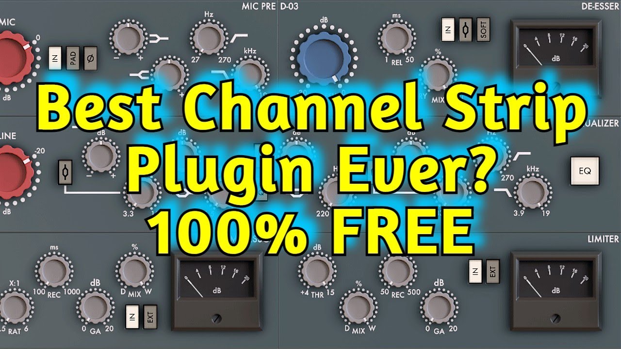 Новый бесплатный VST-плагин NEVE Channel Strip — Channev от ANALOG OBSESSION — подробный анализ и...
