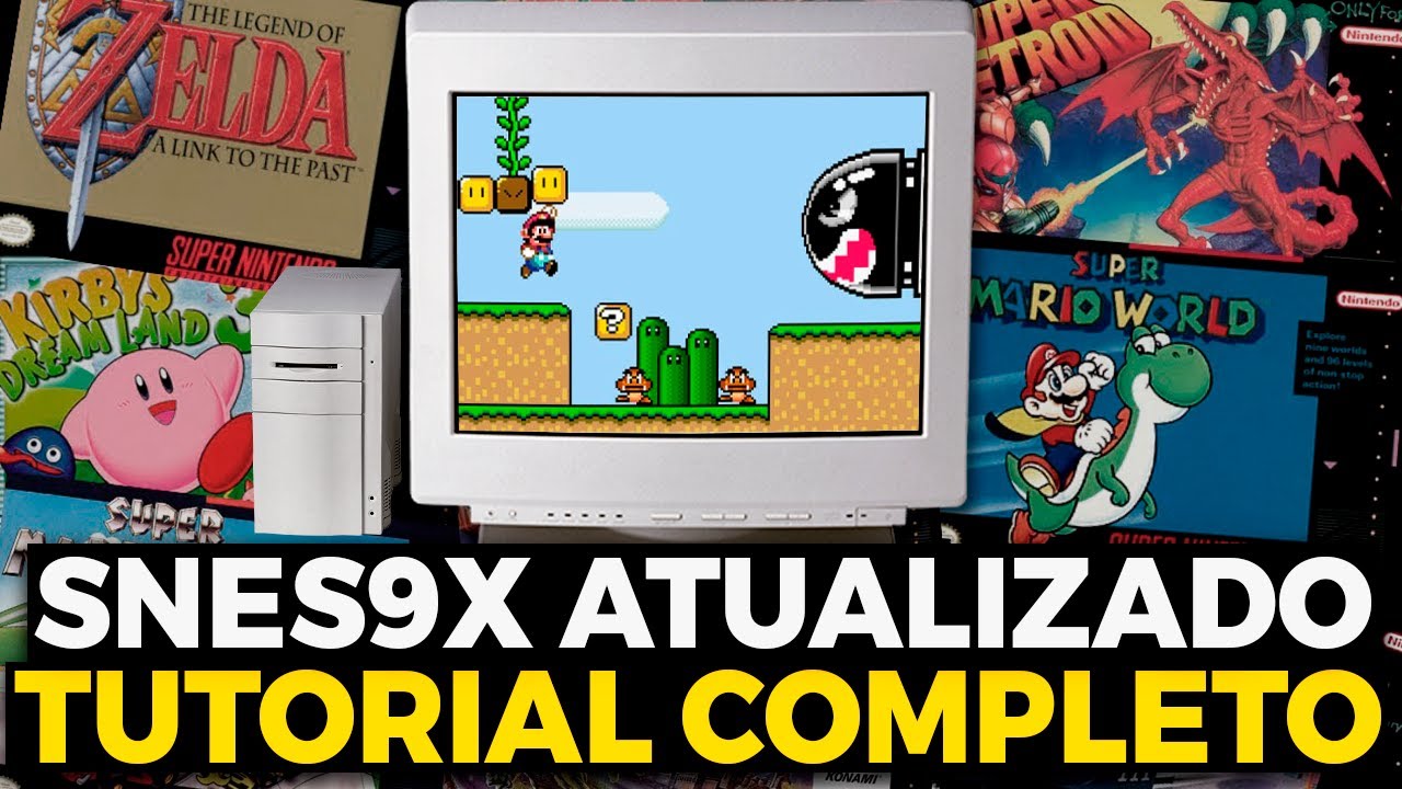 SNES9X: O Melhor emulador de SUPER NINTENDO para PC | Tutorial Completo 2025
