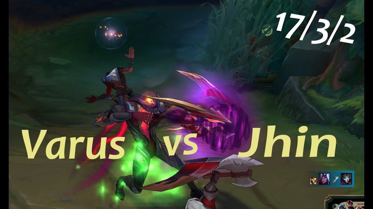 PtA Varus vs Jhin - Punishing Common ADC Mistakes as Varus | Eisuke