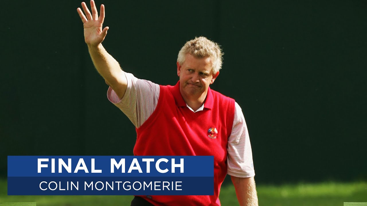 Colin Montgomerie's FINAL Match as a Ryder Cup Player | 2006 Ryder Cup