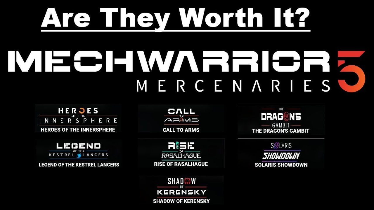 Руководство покупателя дополнения Mechwarrior 5 Mercenaries, часть 1