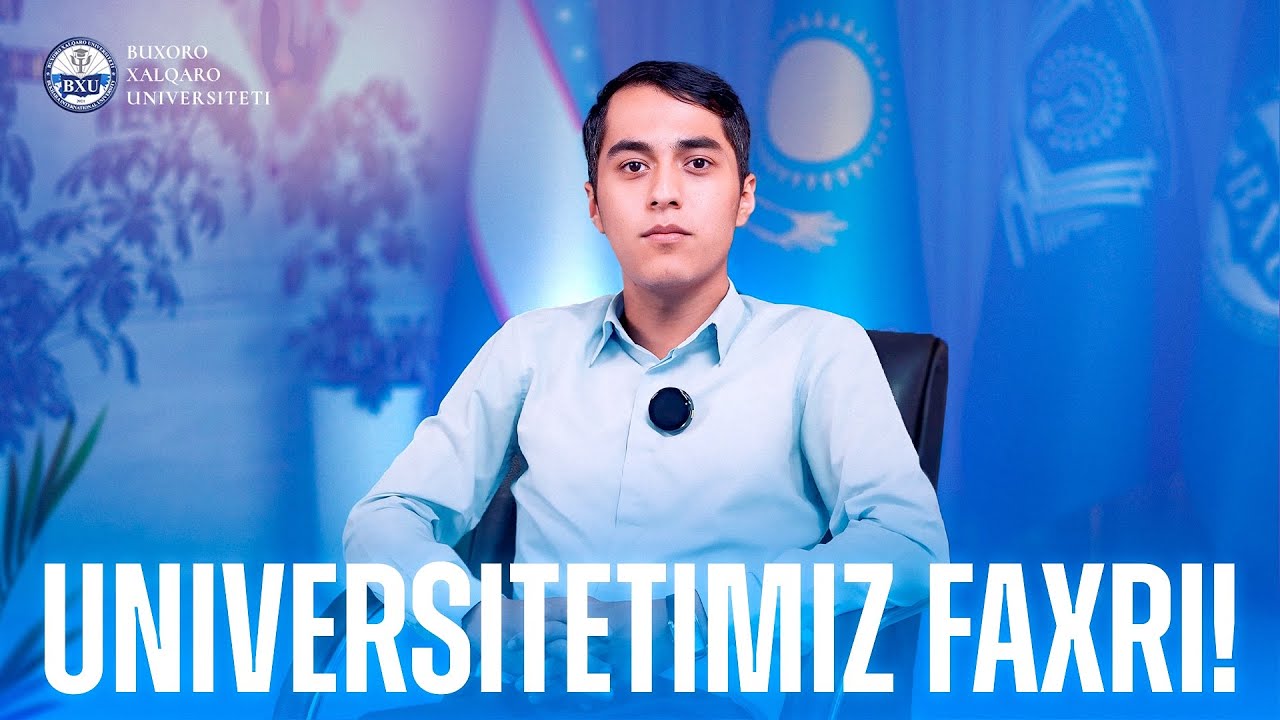 - Universitetimiz faxri!