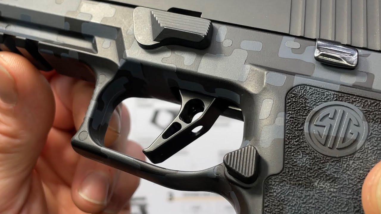 SIG Sauer P250 Armory Craft скелетонированный регулируемый спусковой крючок
