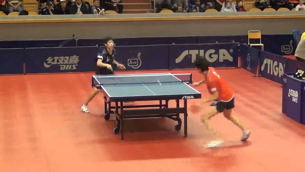 Jun Mizutani vs Maharu Yoshimura Swedish open 2011