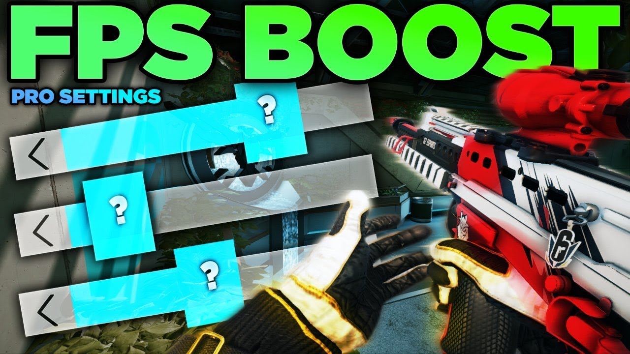 THE BEST FPS SETTINGS FOR WINDOWS AND RAINBOW SIX: SIEGE 2025