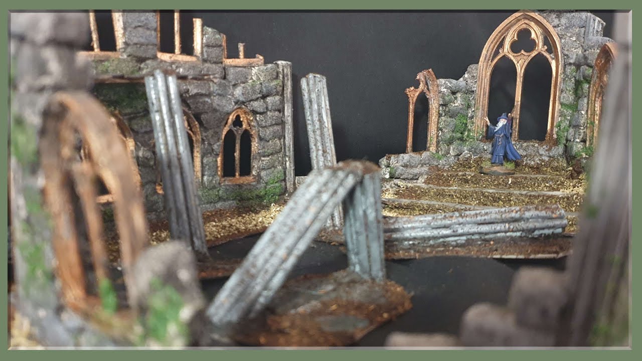 Ruined Church - Modular Terrain for DND and Wargaming