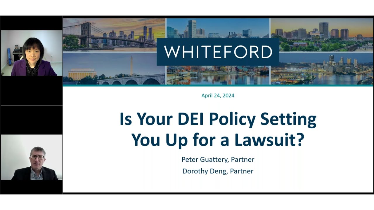 Is Your DEI Policy Setting You Up for a Lawsuit?