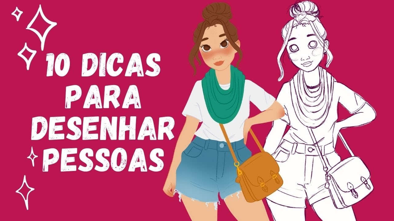 10 dicas para desenhar anatomia | Clarissa Bittes