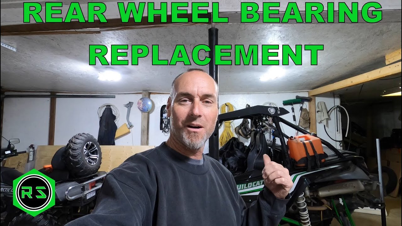 Arctic Cat wwildcat 1000 HO rear wheel bearing replacement 1