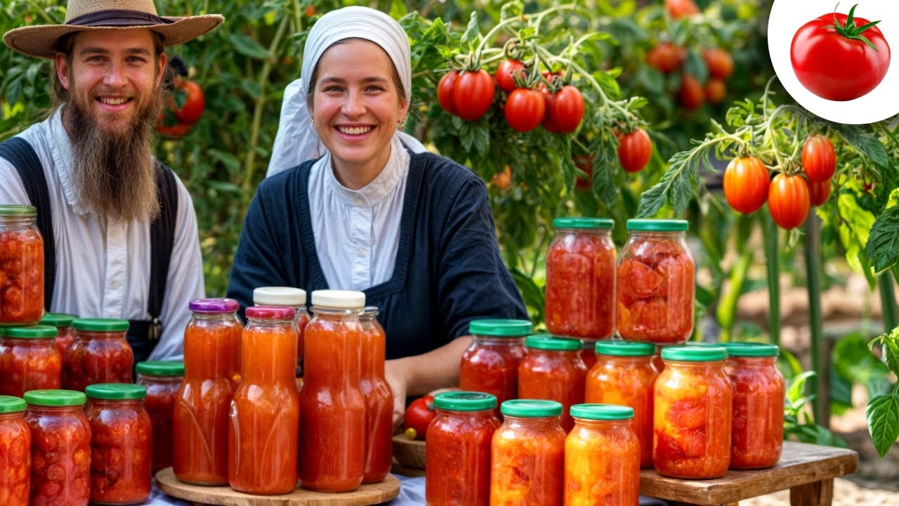 🚨 Cómo Conservar Tomates SIN Nevera 🛑 ¡Los 5 Secretos Amish que Nadie Te Cuenta!