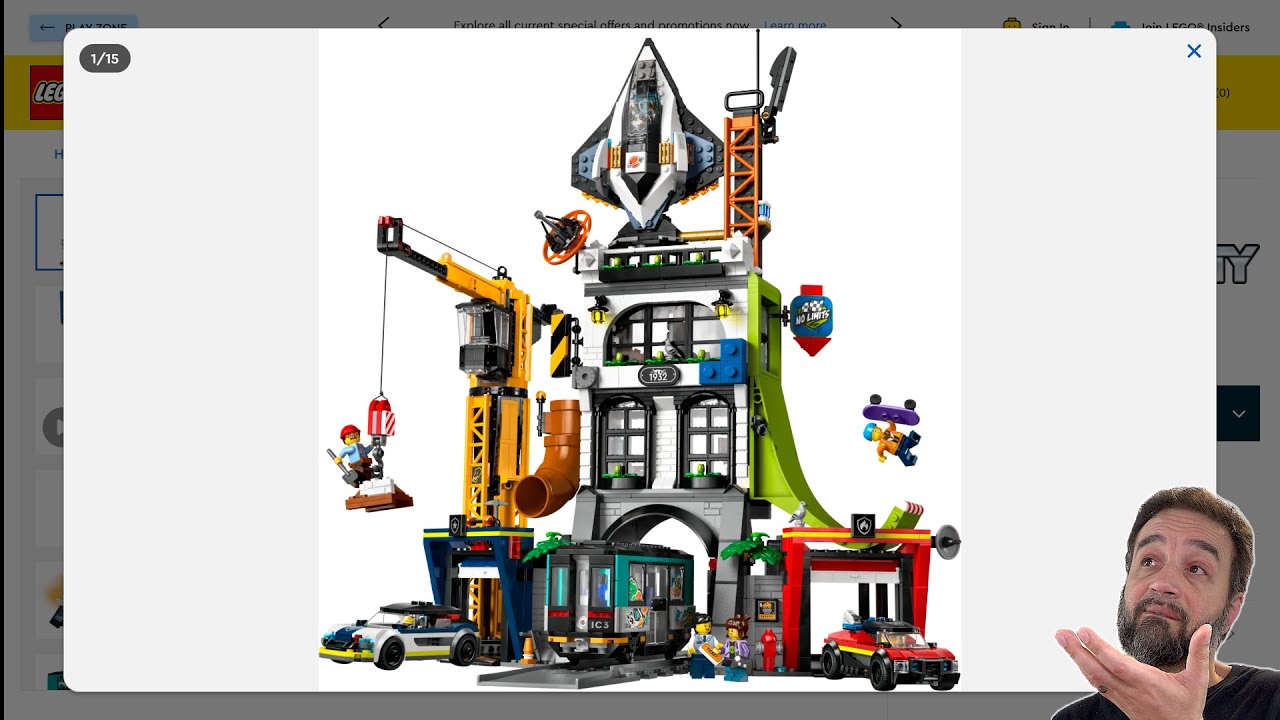 LEGO City Tower $200+ all-in-1 set & my only thoughts! 60473 #NotSponsored