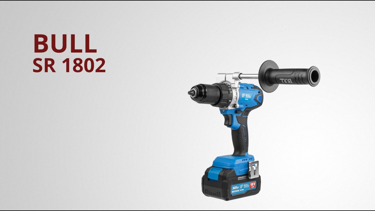 Аккумуляторная дрель-шуруповерт BULL SR 1802