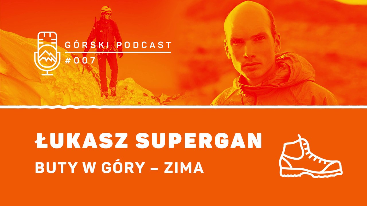 Łukasz Supergan. Buty w góry zimą. Górski Podcast 8a.pl #007