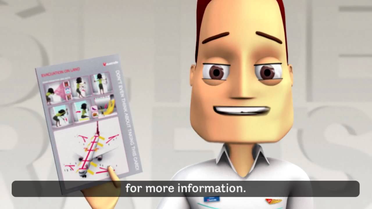 V Australia Safety Announcement