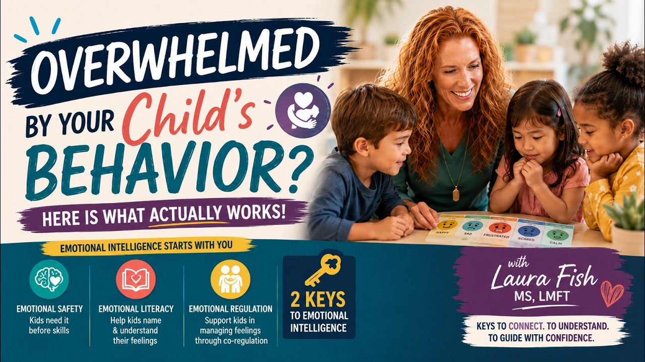 Overwhelmed by Your Child's Behavior? Here is what actually works!