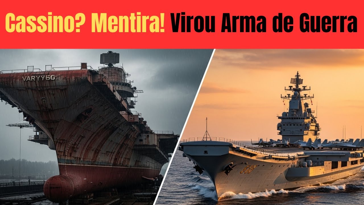 China Comprou Porta Aviões como Cassino? A Verdadeira História do Liaoning