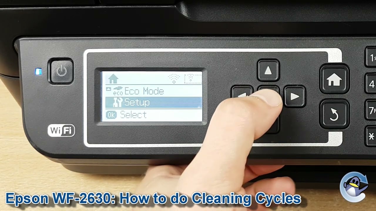 Epson WorkForce WF-2630: How to do Printhead Cleaning Cycles and Improve Print Quality