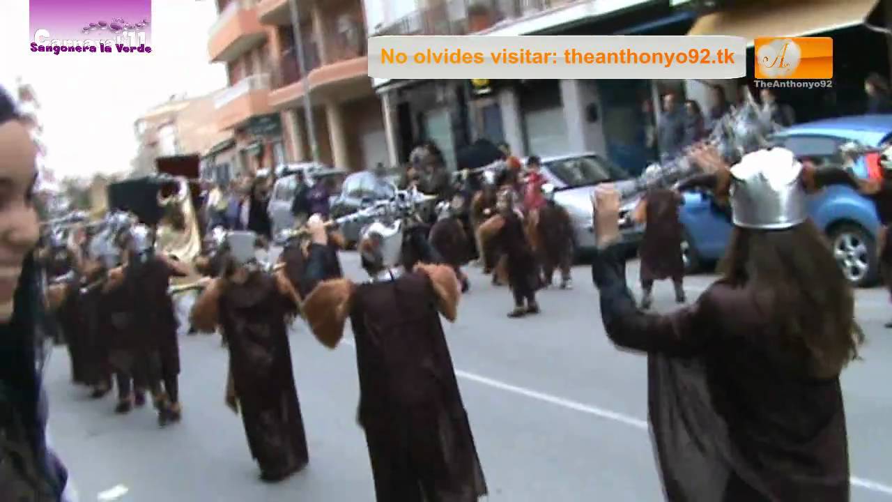 Carnaval Sangonera la Verde 2011: Comparsa Las Yerses