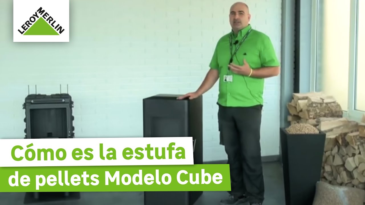 Guía de uso estufa pellets Modelo Cube | LEROY MERLIN