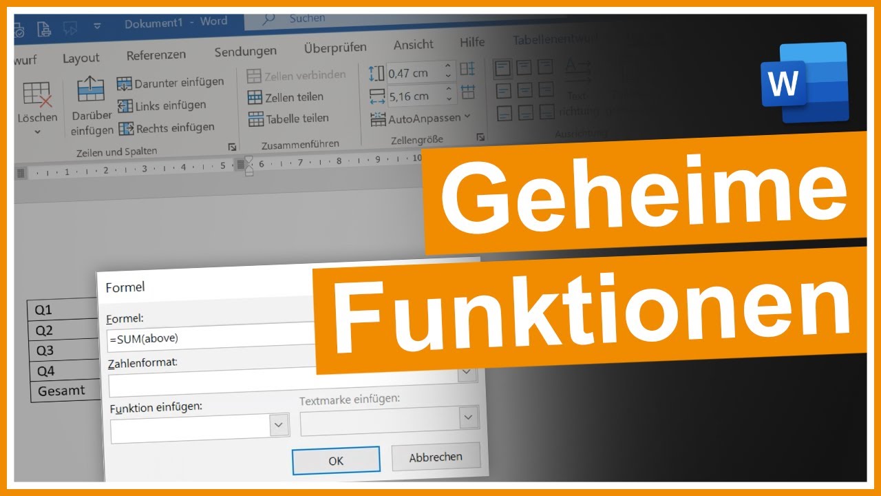 📝 Top 7 versteckte Microsoft Word Funktionen (die du kennen solltest)