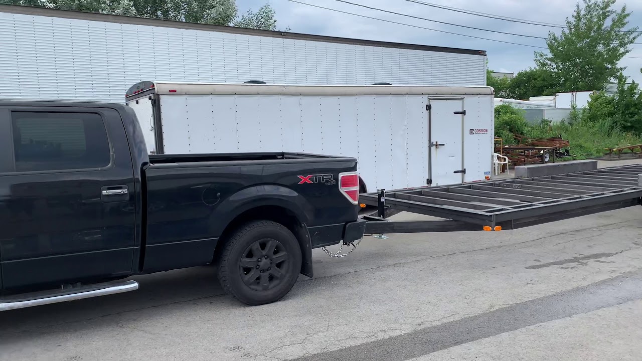 Tiny house trailer 30 ft tri-axle