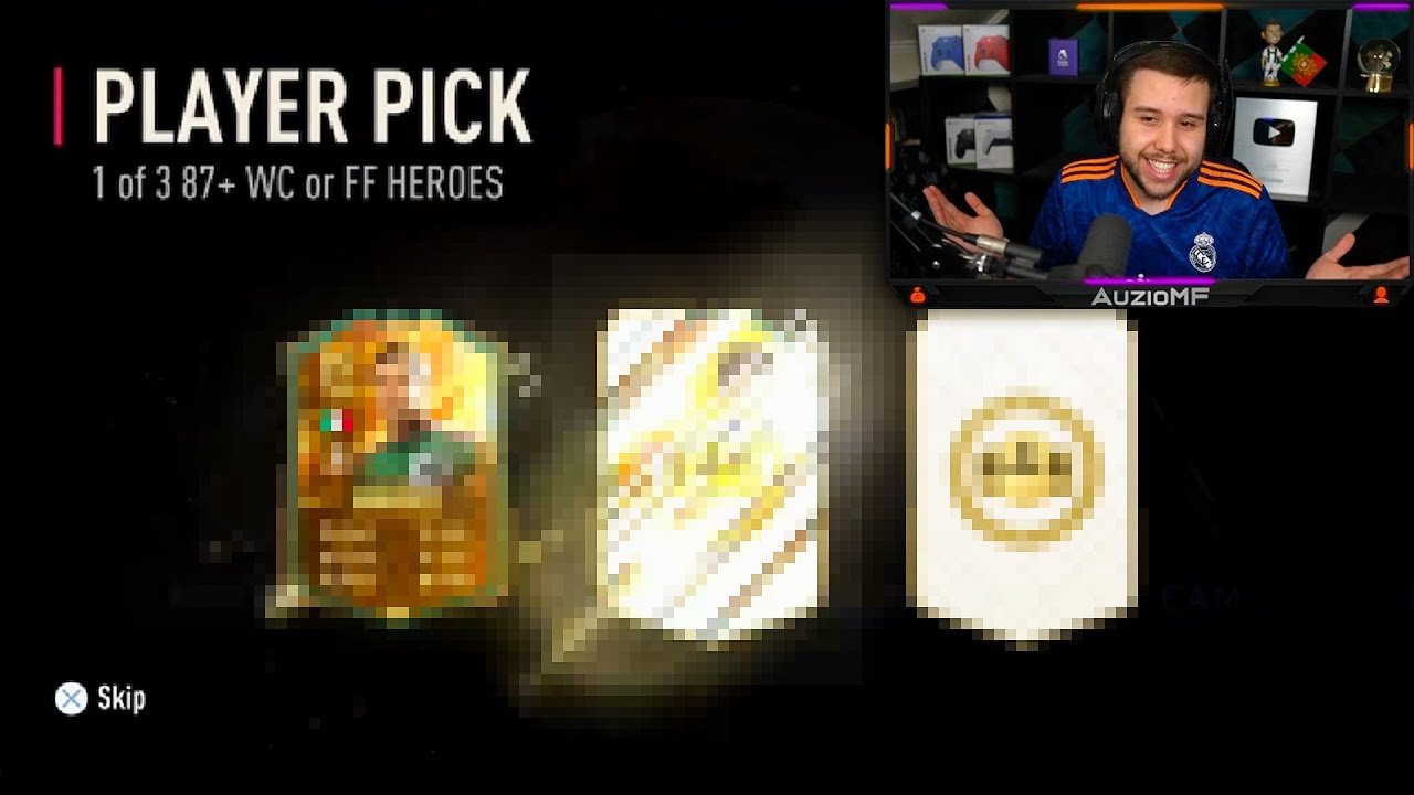 Auzio Tests NEW 87+ WC or FUT Fantasy Hero Player Pick