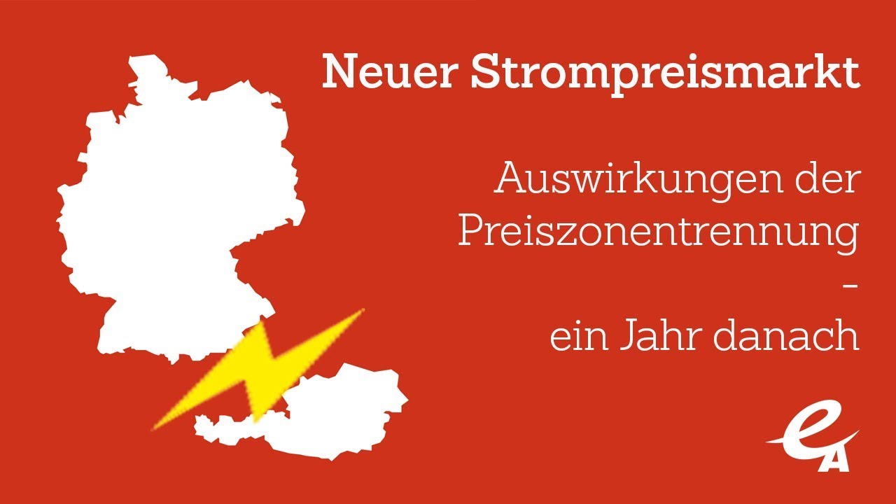 Strompreiszonentrennung &Ouml;sterreich:Deutschland &ndash; Ein Jahr danach