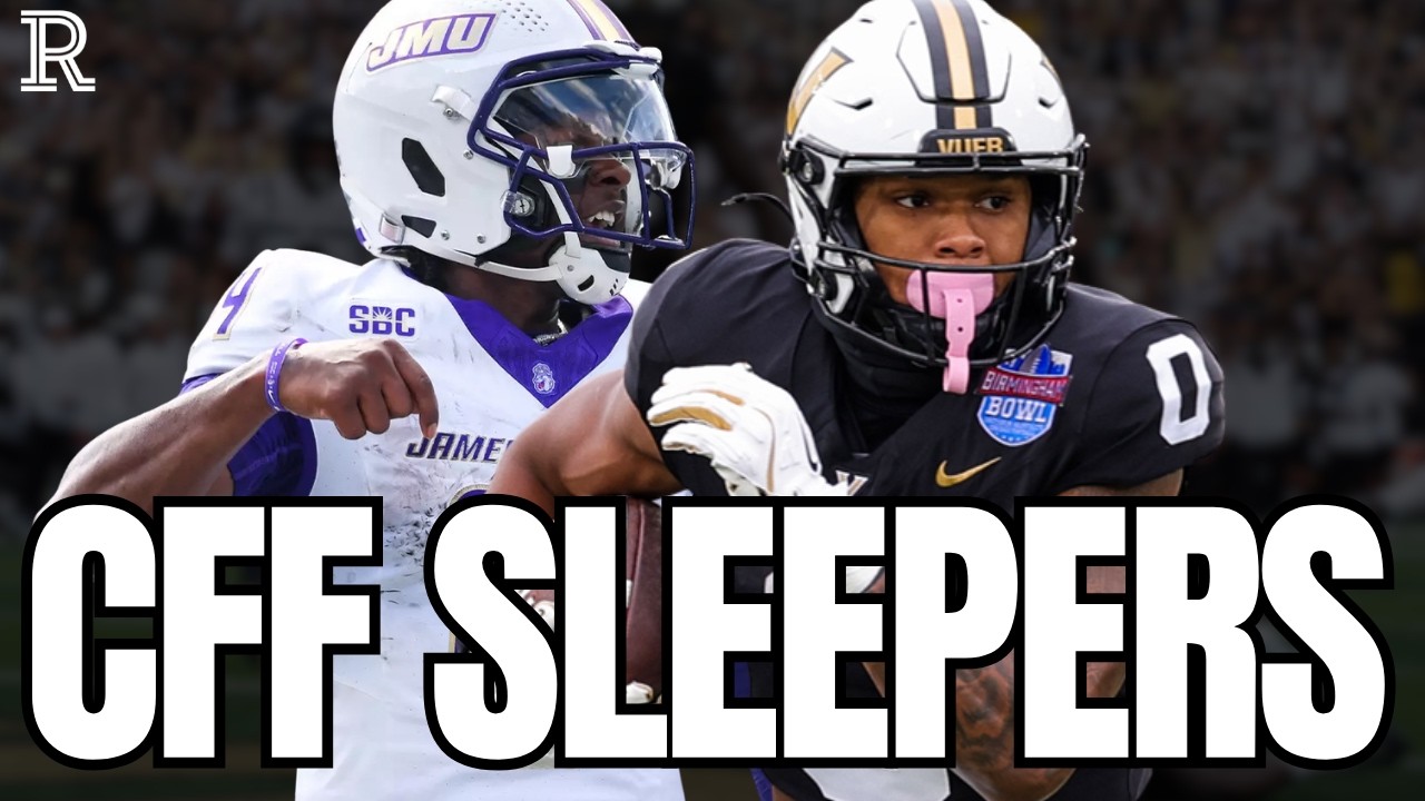 College Fantasy Football Sleepers! 8 P4 Players with a Late Underdog ADP