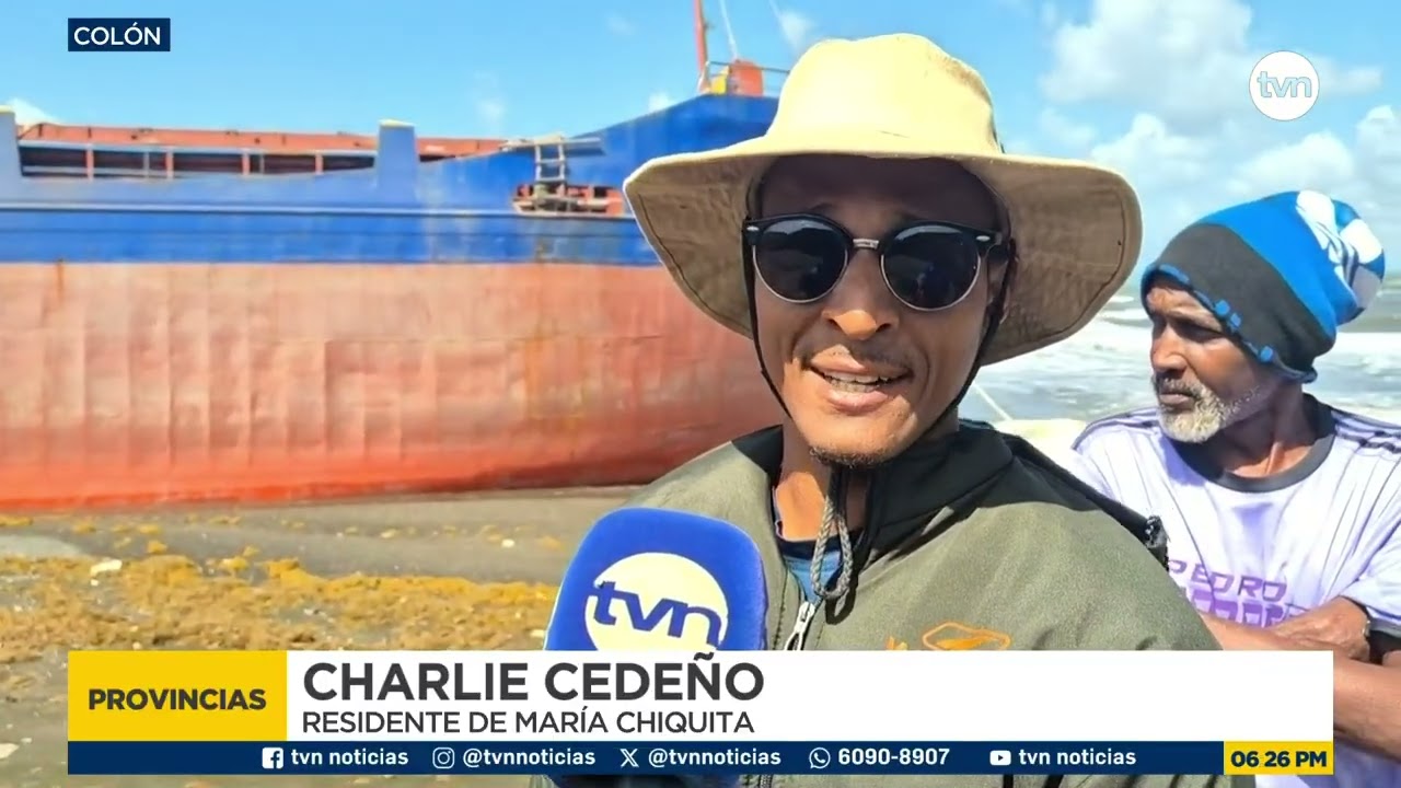 Buque Pax cumple ocho días encallado en María Chiquita